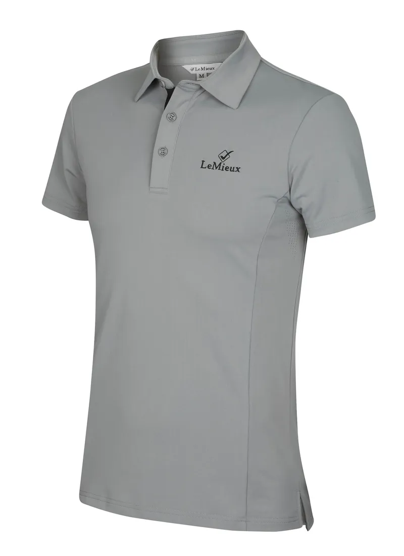 LeMieux Monsieur Polo Shirt Mens in Grey-4